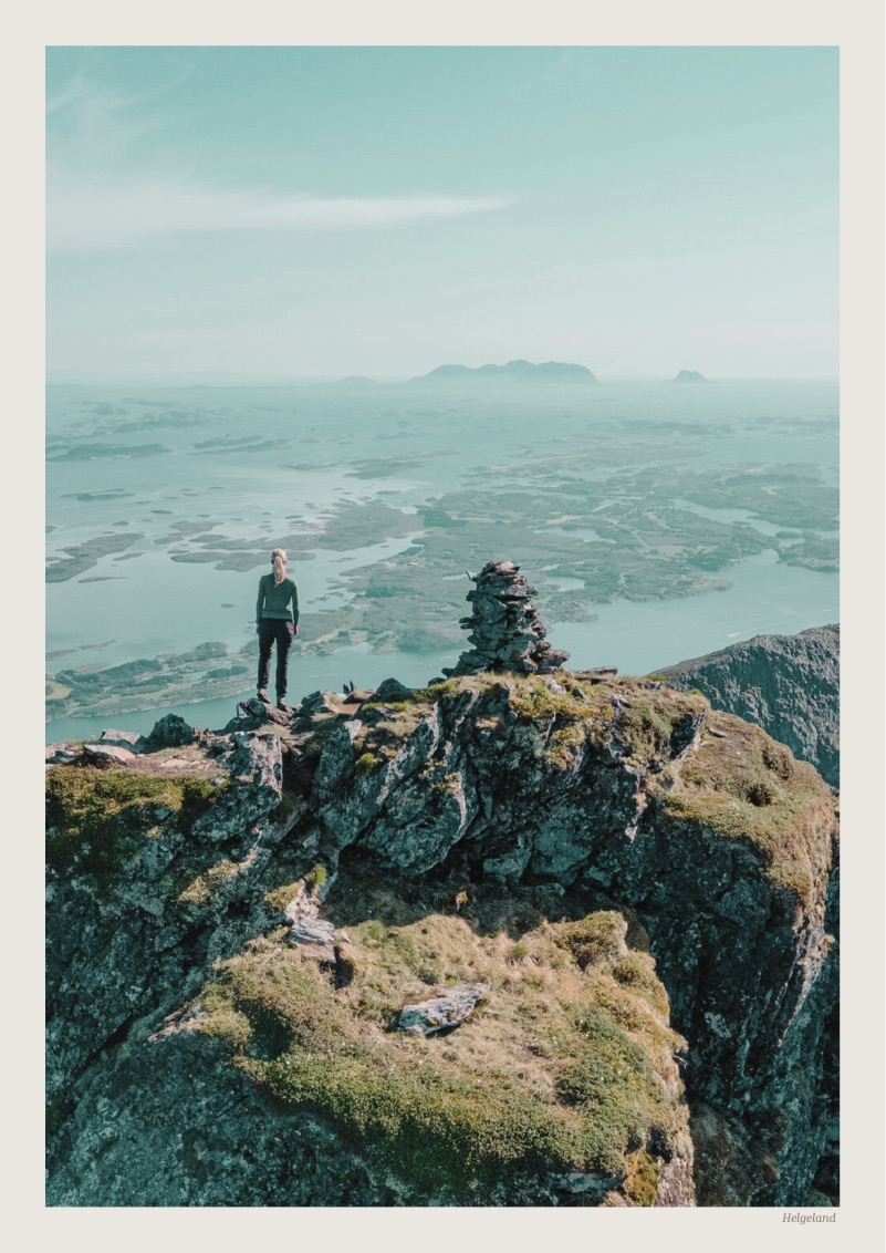 Double page paysage, Helgeland